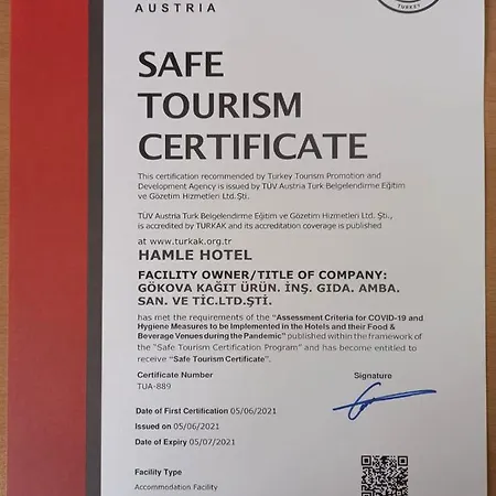 Hamle Hotel Akyaka (Mugla)